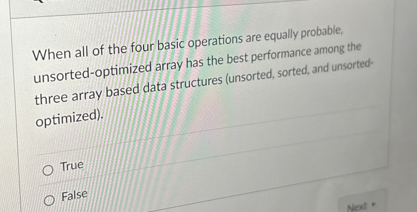 When all of the four basic operations are equally