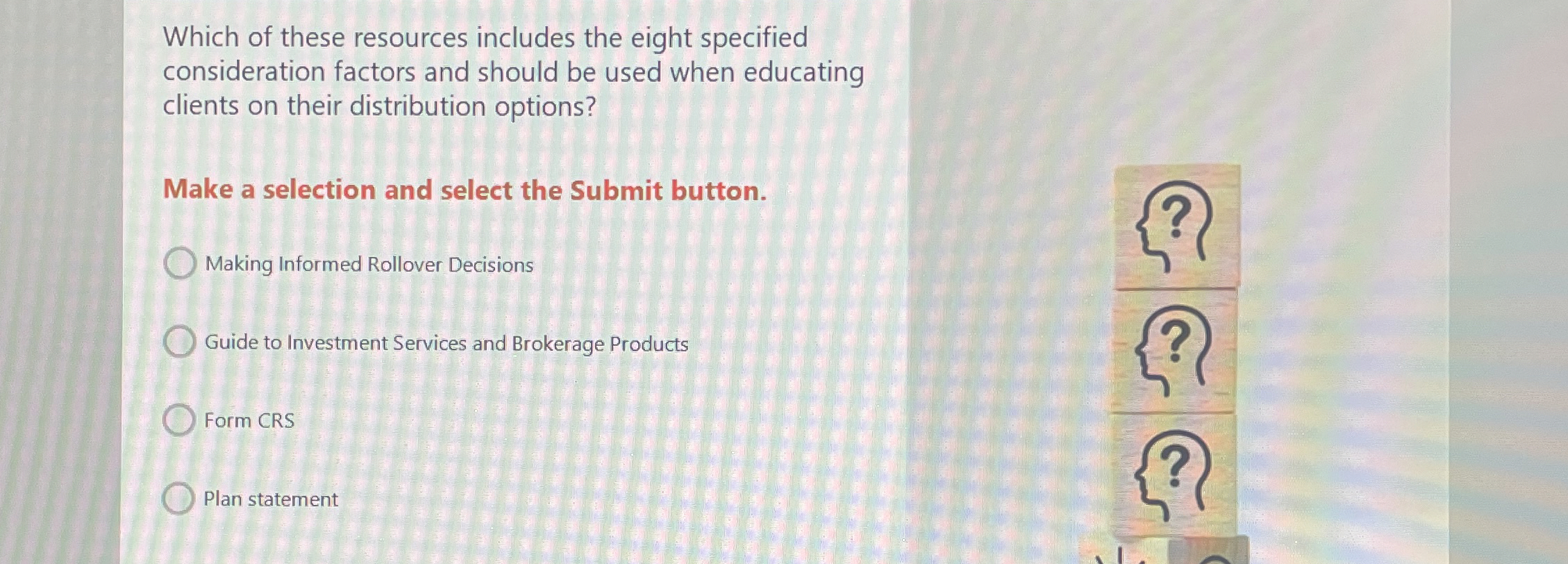 Which of these resources includes the eight