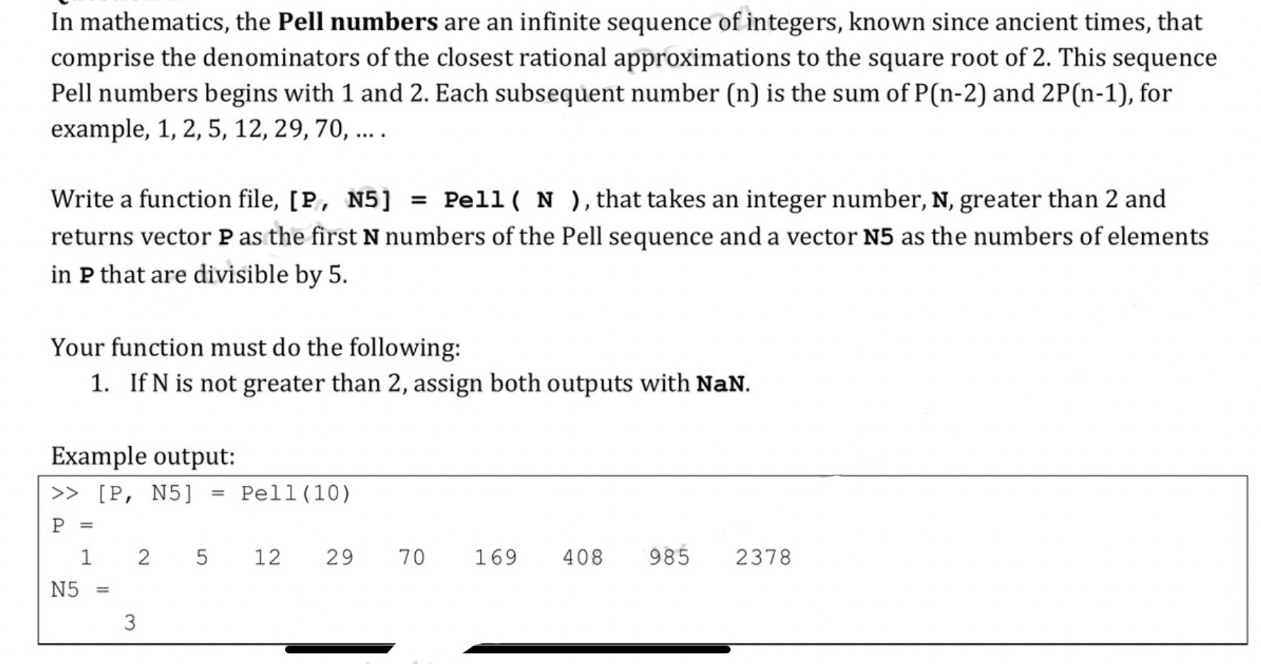 In mathematics, the Pell numbers are an infinite