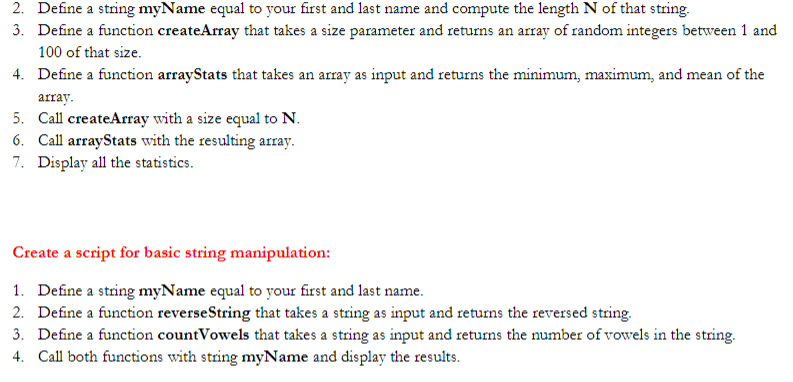 In MATLAB, Define a string myName equal to your