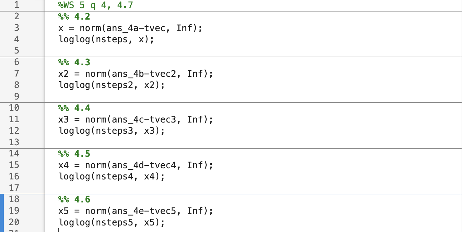 I am trying to find the error between two
