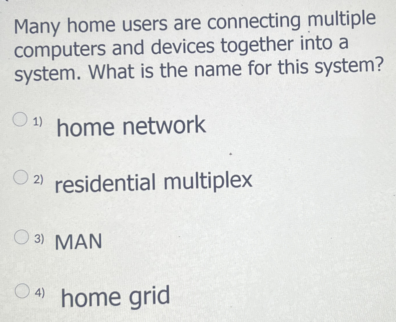 Many home users are connecting multiple computers