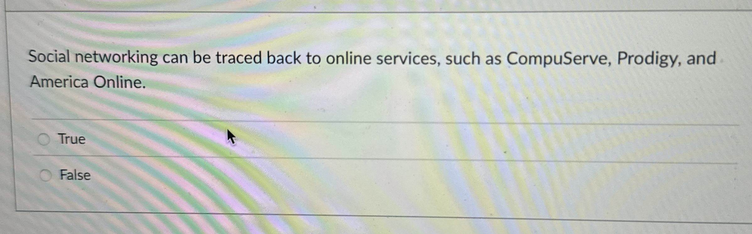 Social networking can be traced back to online