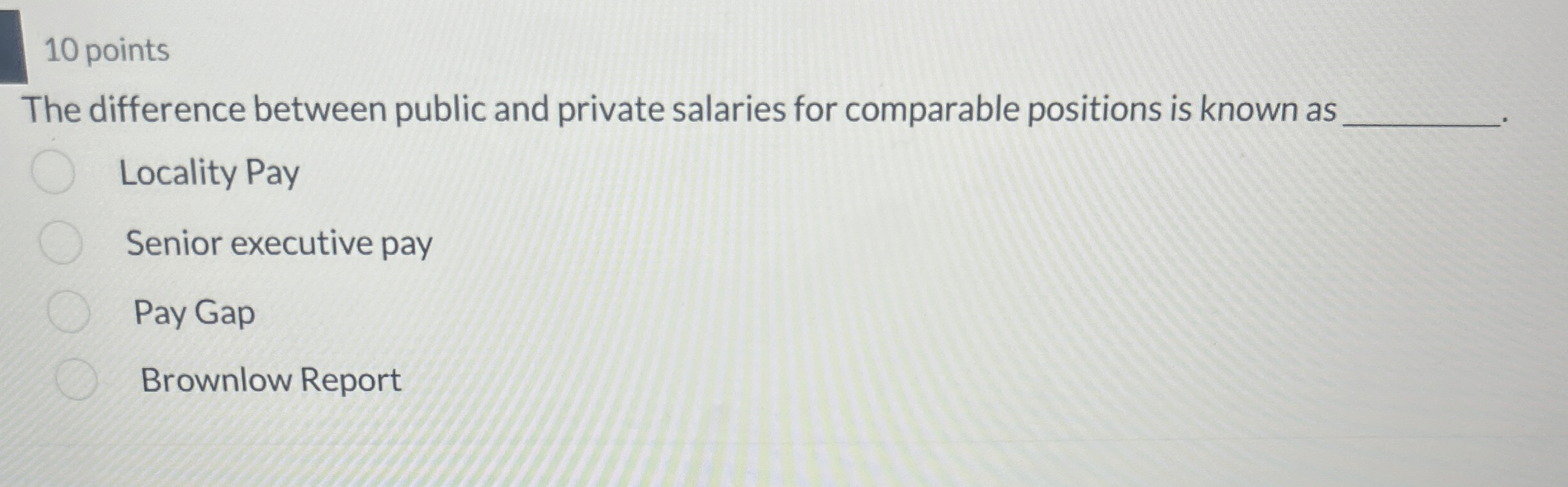 1 0 points The difference between public and