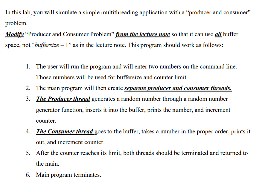 IN ( JAVA ) In this lab, you will simulate a