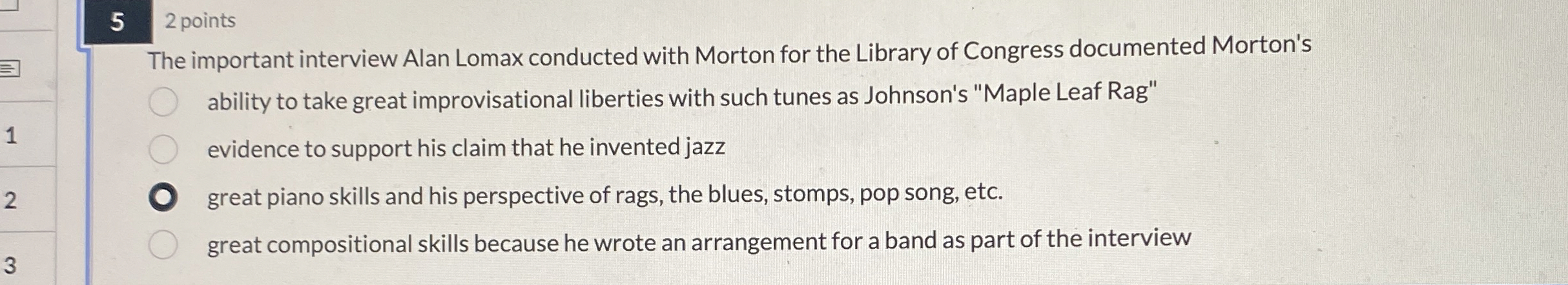 2 points The important interview Alan Lomax