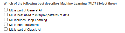 Which of the following best describes Machine