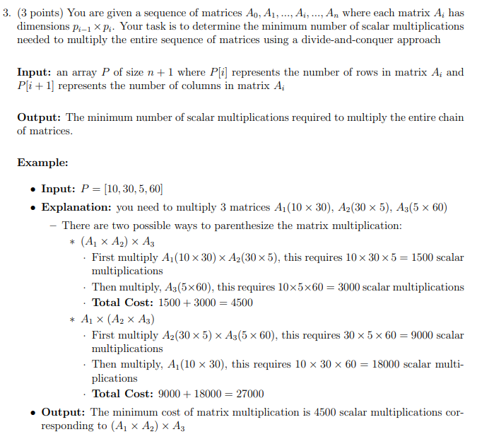 ( 1 points ) Write the pseudocode for this