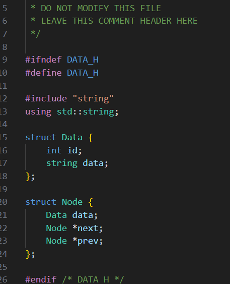 1 . Create a fully functional doubly linked list,