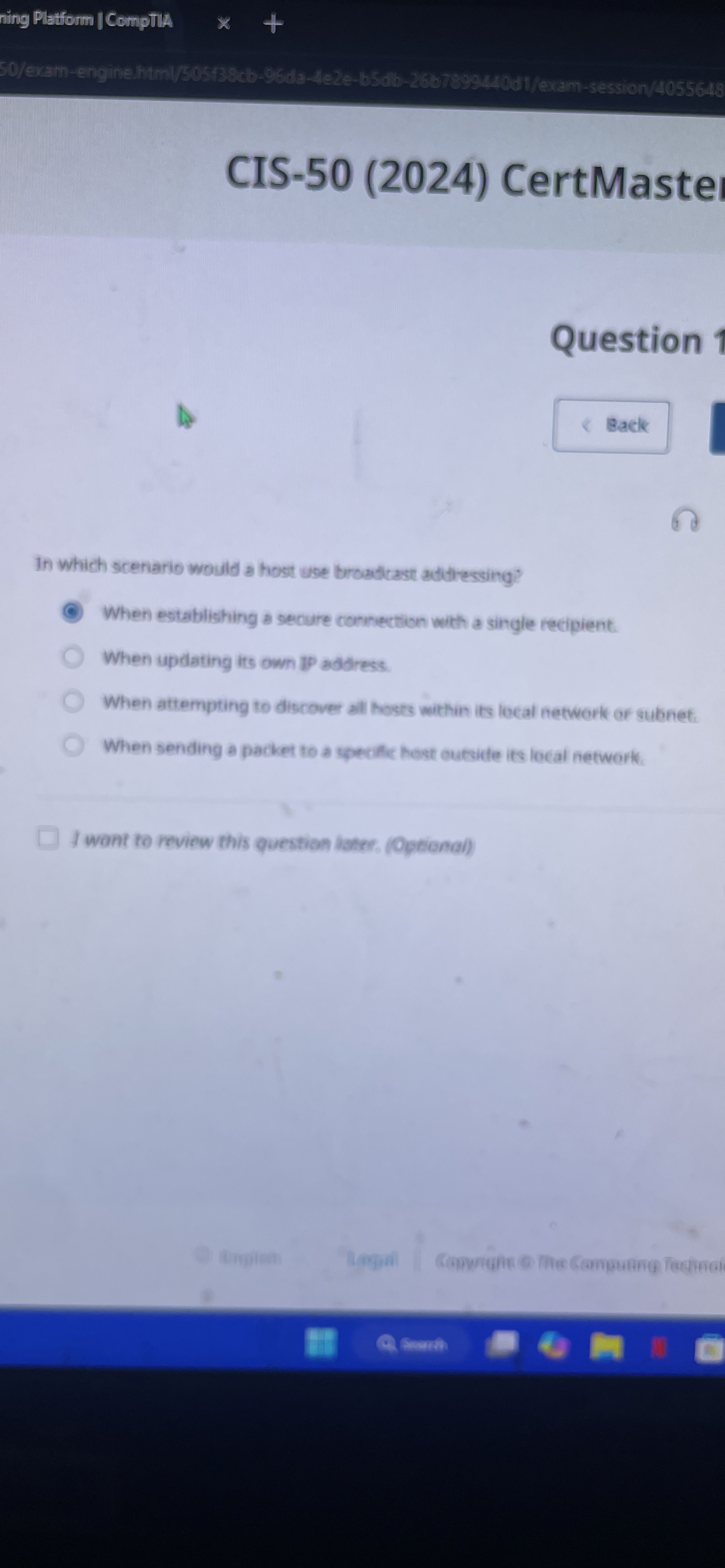 ning Platform | CompTIA CIS - 5 0 ( 2 0 2 4 )