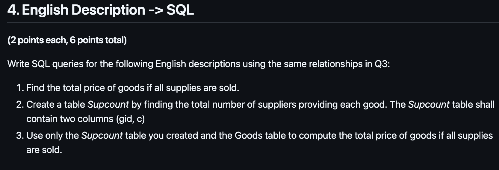 Here are two relations, ( primary keys are in