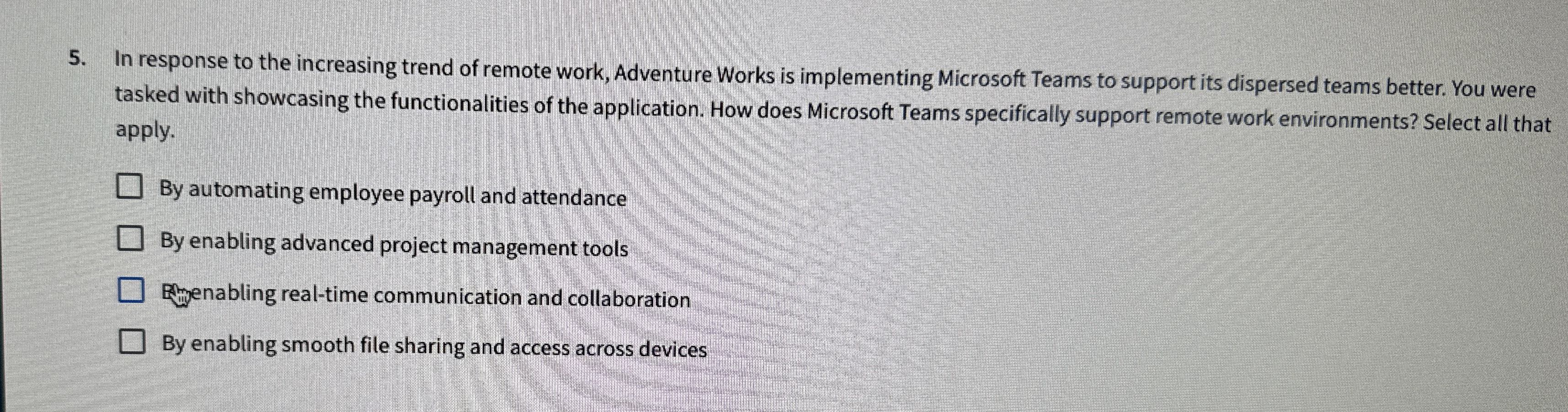 In response to the increasing trend of remote