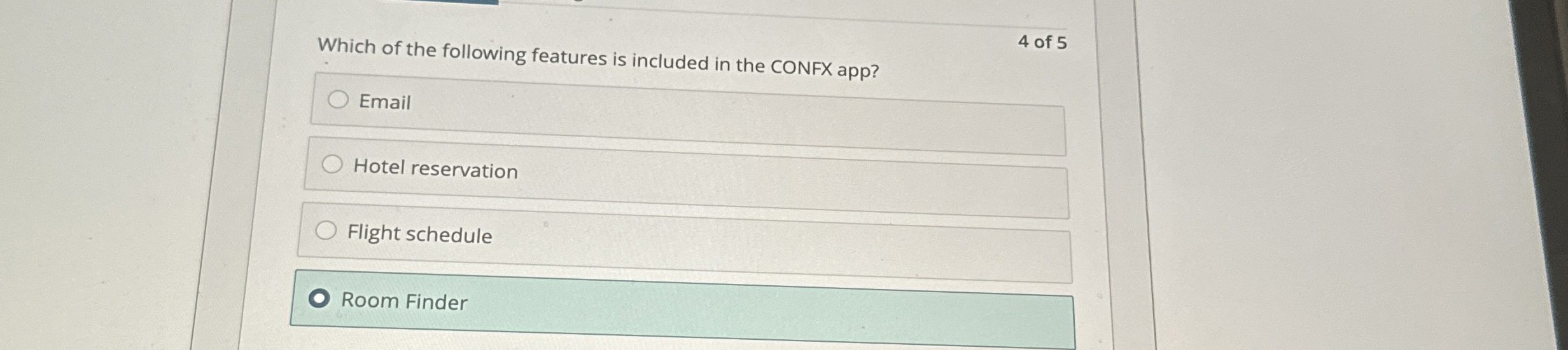 Which of the following features is included in