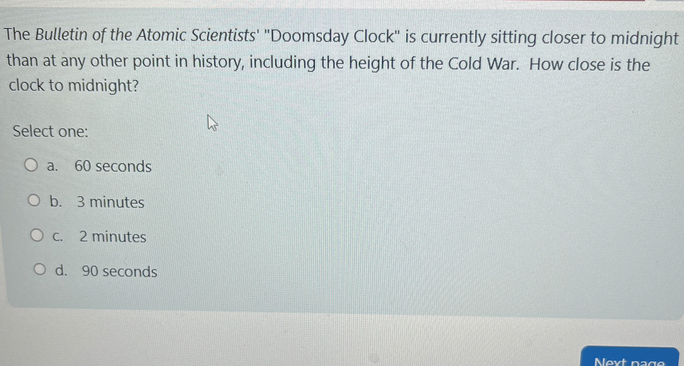 The Bulletin of the Atomic Scientists' 