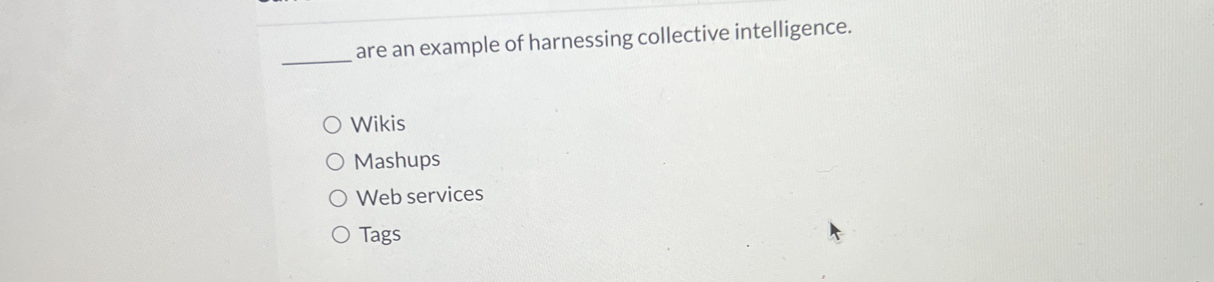 are an example of harnessing collective