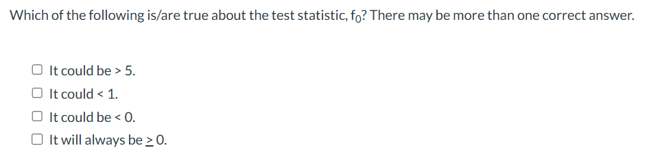 Which of the following is / are true about the