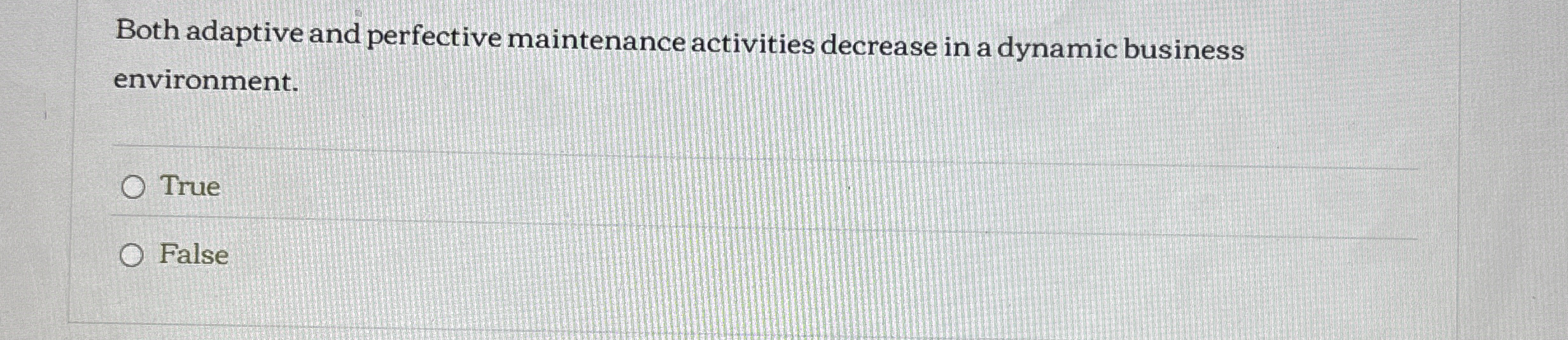 Both adaptive and perfective maintenance