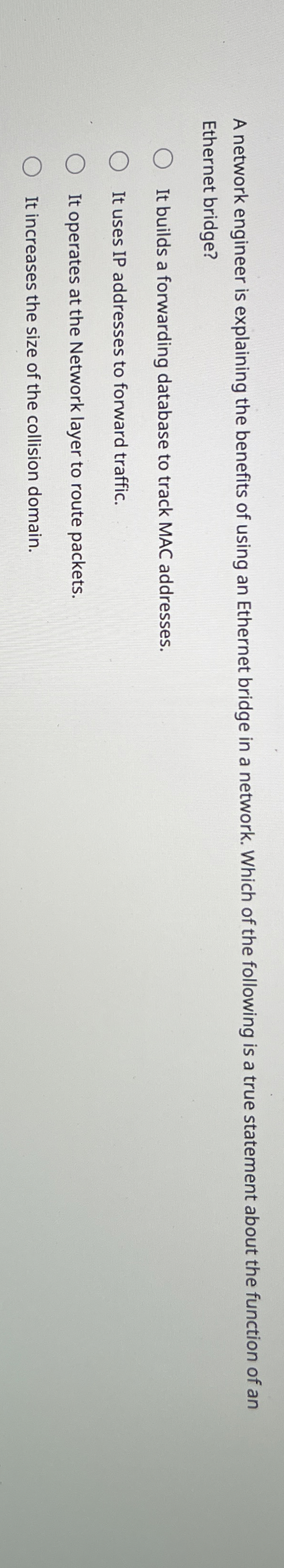 A network engineer is explaining the benefits of