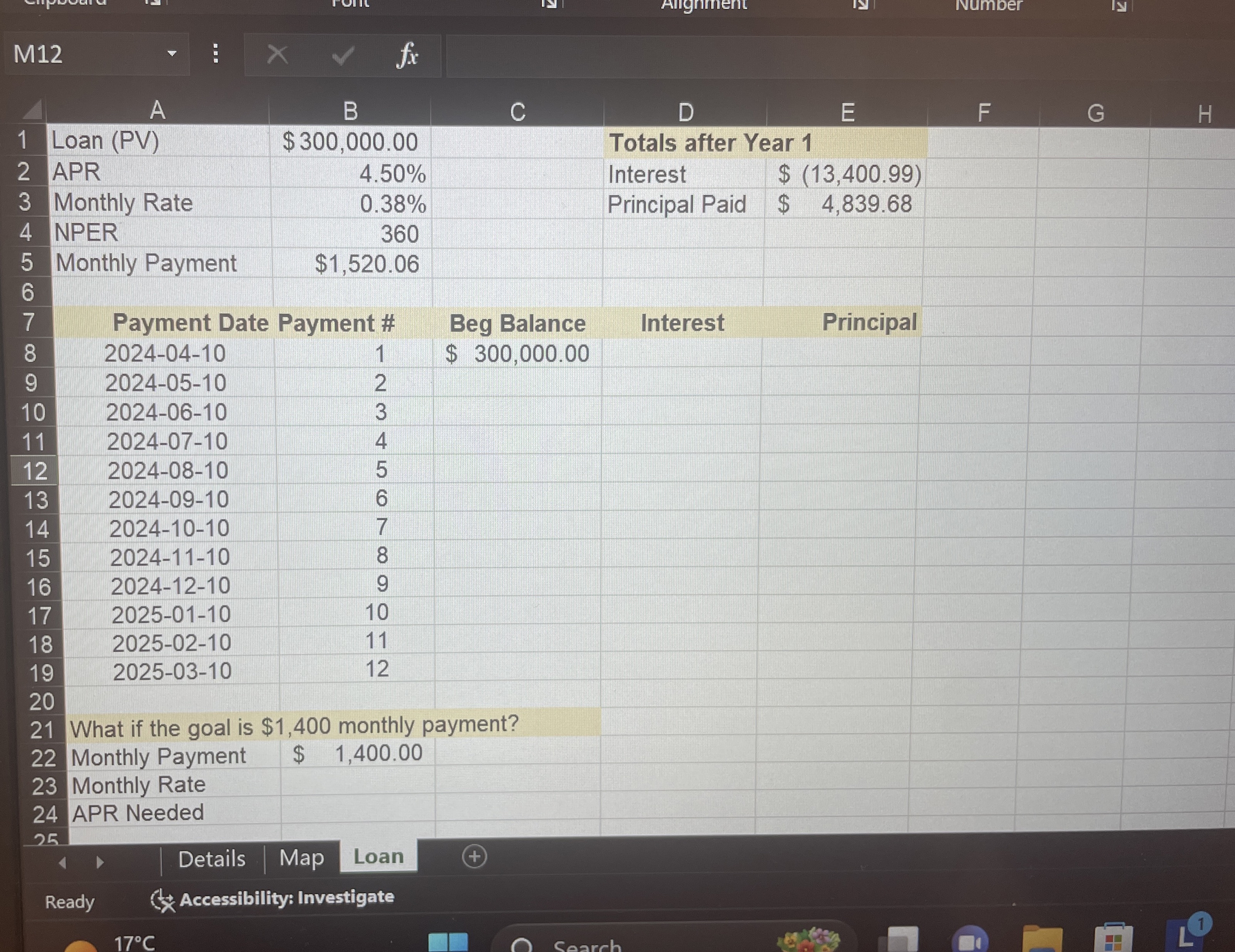 1 8 You are ready to start completing the loan