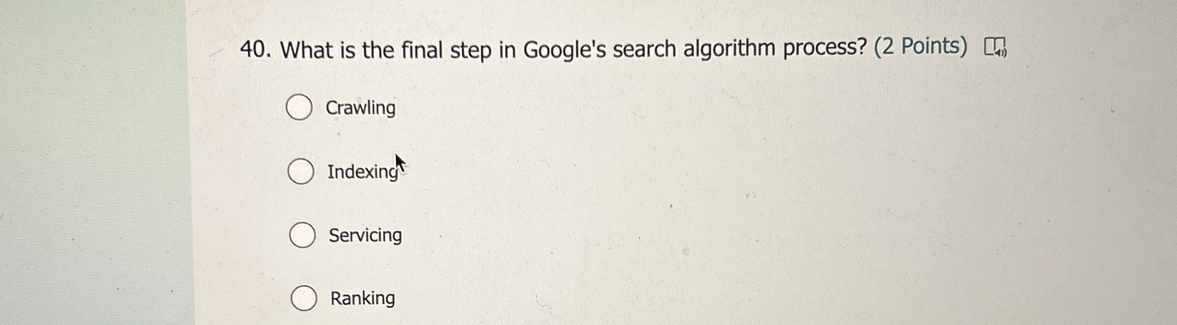 What is the final step in Google's search