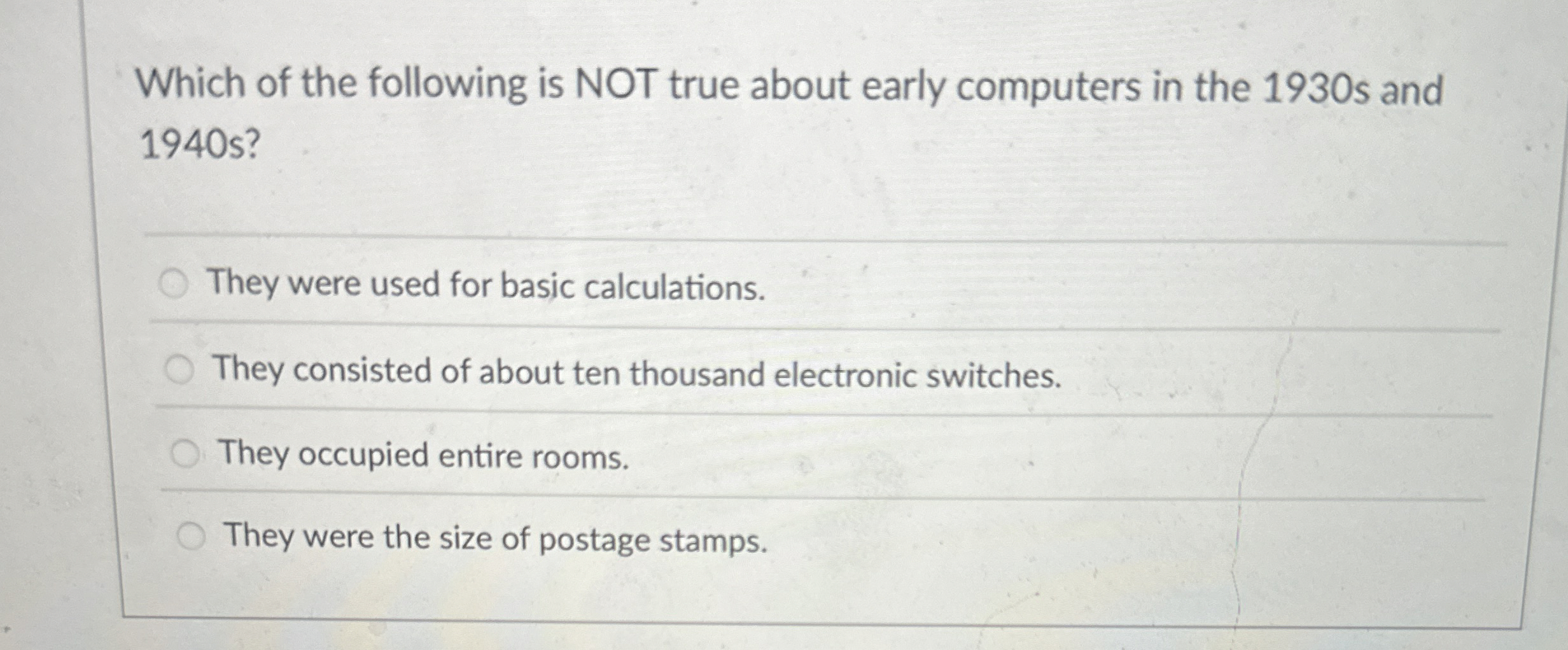 Which of the following is NOT true about early