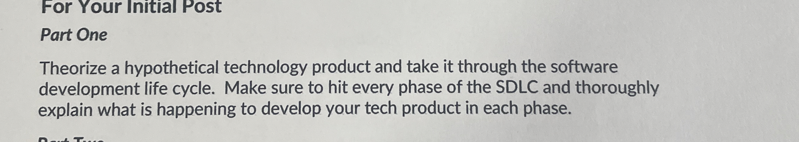 Theorize a hypothetical technology product and