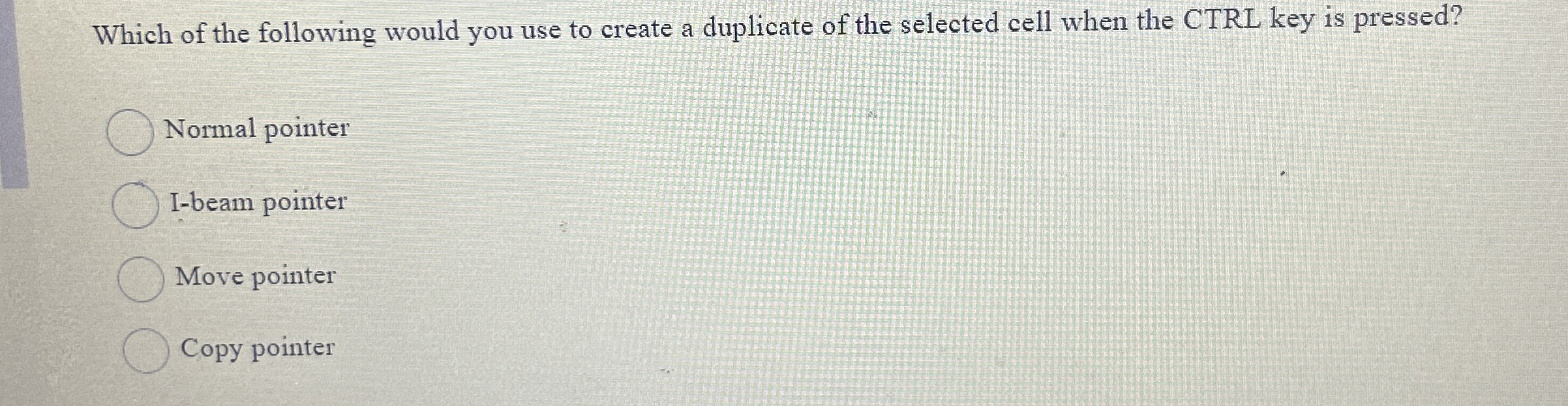 Which of the following would you use to create a
