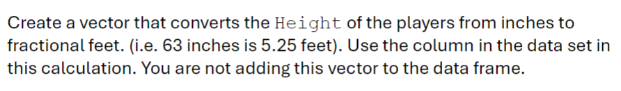 Use R coding to do the following correctly: