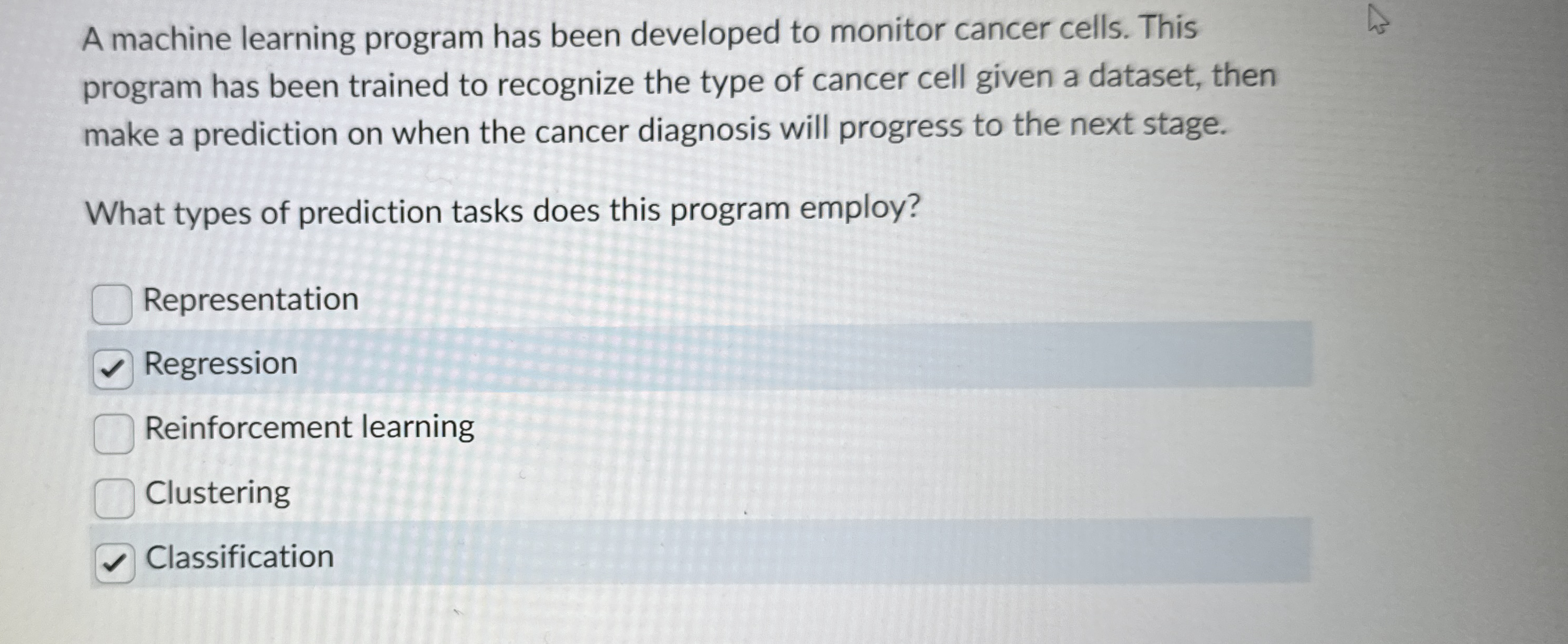 A machine learning program has been developed to
