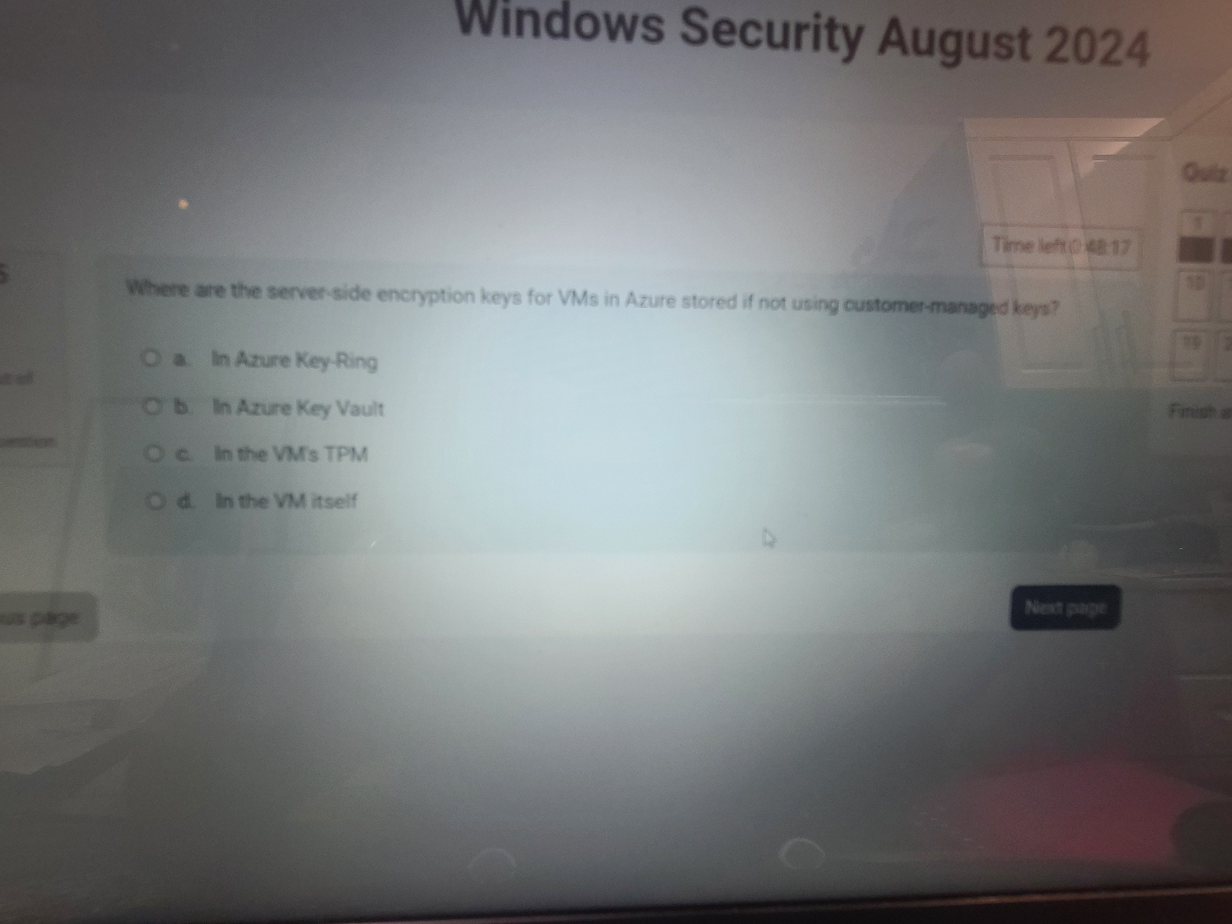 Where are the server - side enoryption keys for
