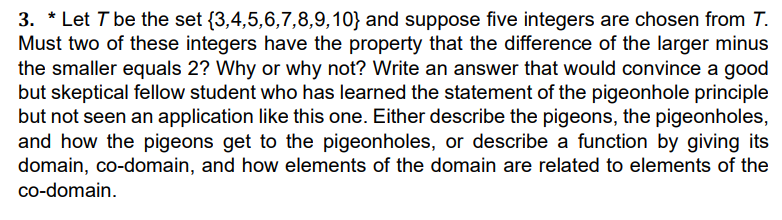 3 . * Let \ ( T \ ) be the set \ ( \ { 3 , 4 , 5