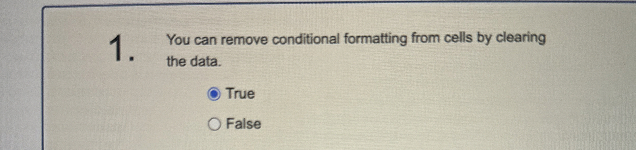You can remove conditional formatting from cells