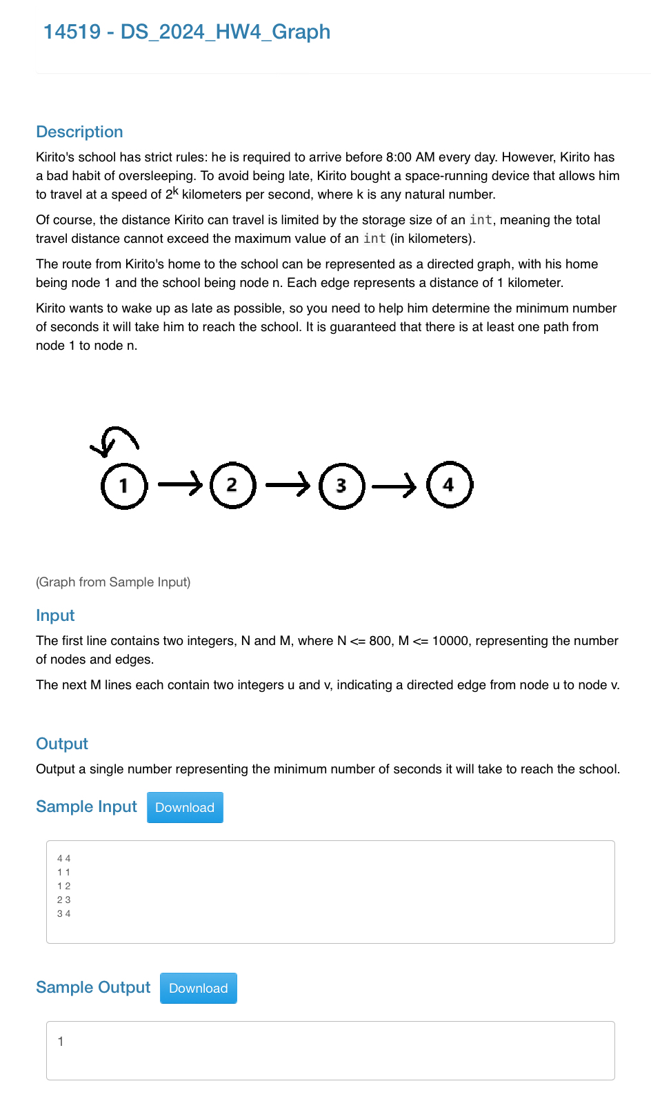 1 4 5 1 9 - DS _ 2 0 2 4 _ HW 4 _ Graph Use C + +