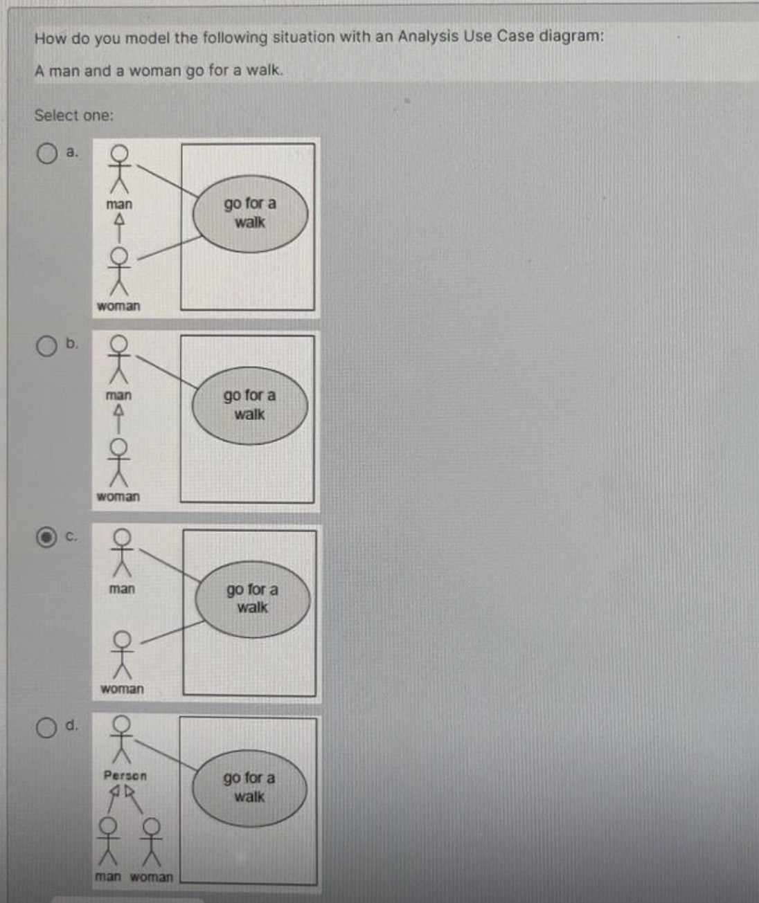 How do you model the following situation with an