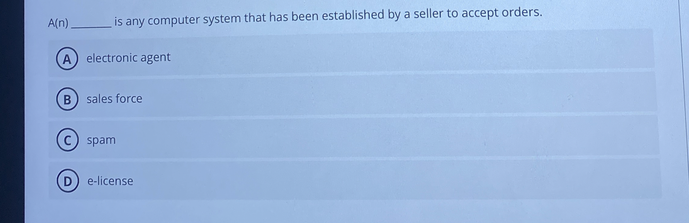 A ( n ) is any computer system that has been