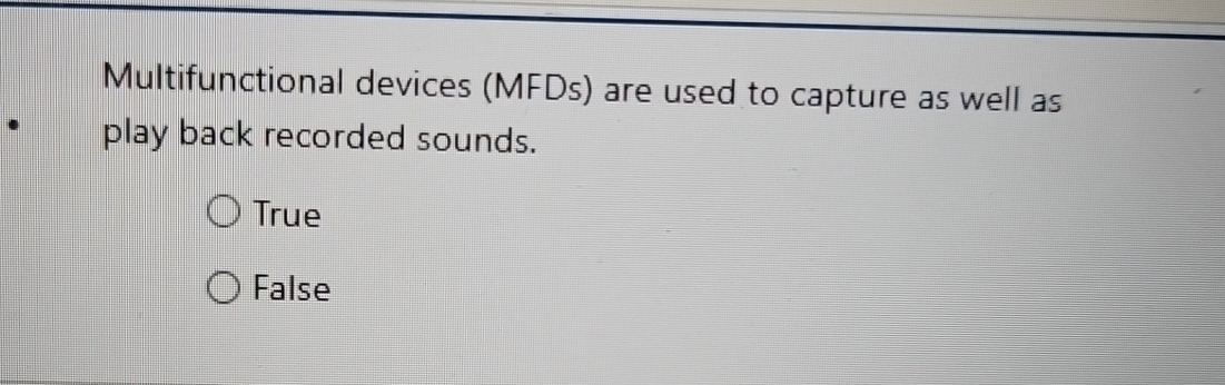 Multifunctional devices ( MFDs ) are used to