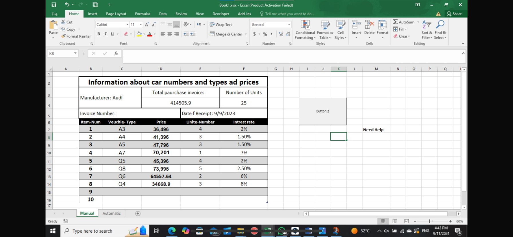 I want you to write a VBA code that transfers all