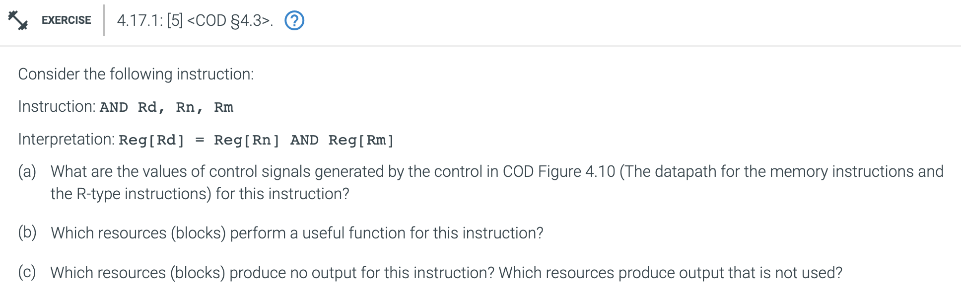 Consider the following instruction: Instruction: