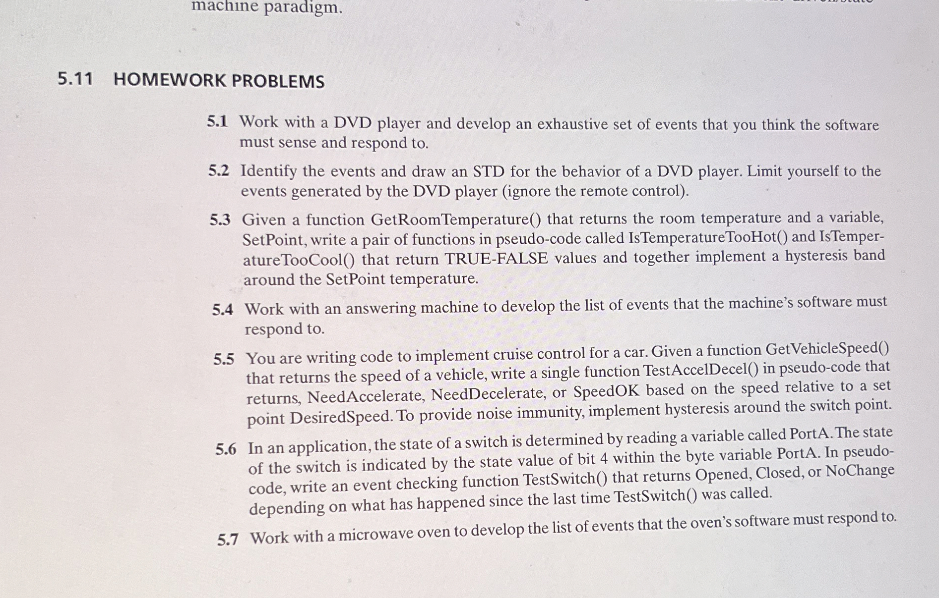 5 . 1 1 HOMEWORK PROBLEMS 5 . 1 Work with a DVD