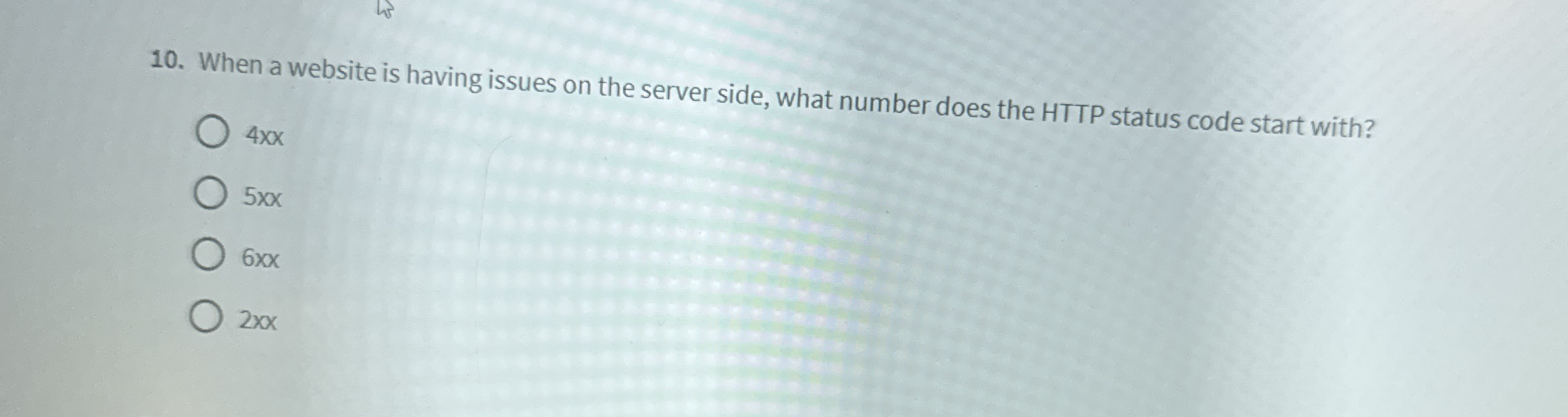 When a website is having issues on the server