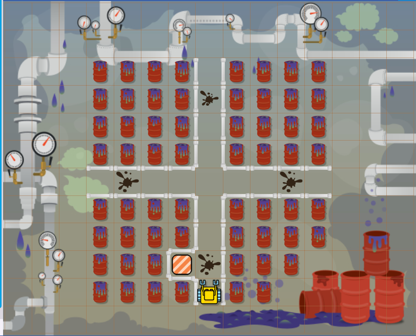 Karel visited a chemical plant where he noticed