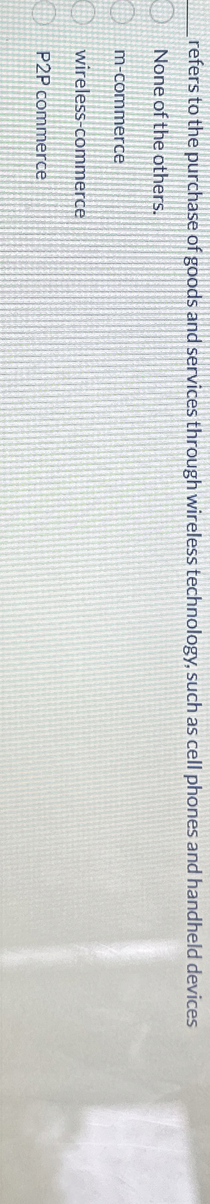 q , refers to the purchase of goods and services
