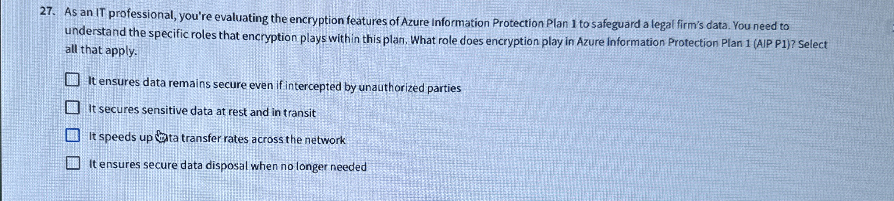 As an IT professional, you're evaluating the