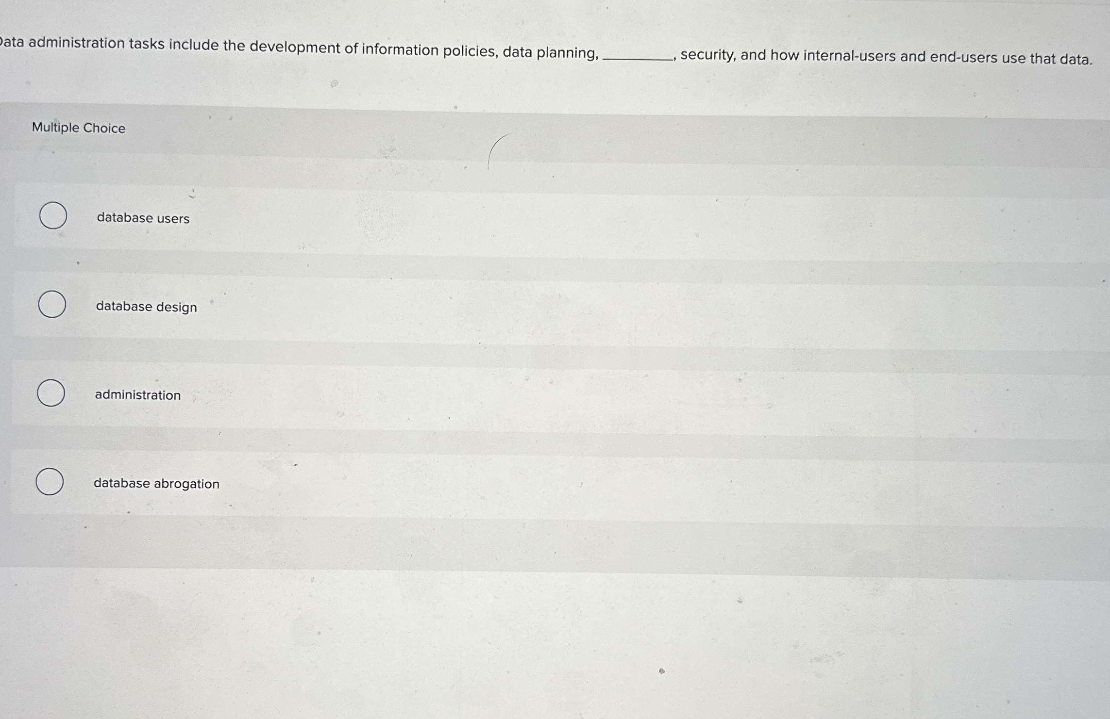 ata administration tasks include the development