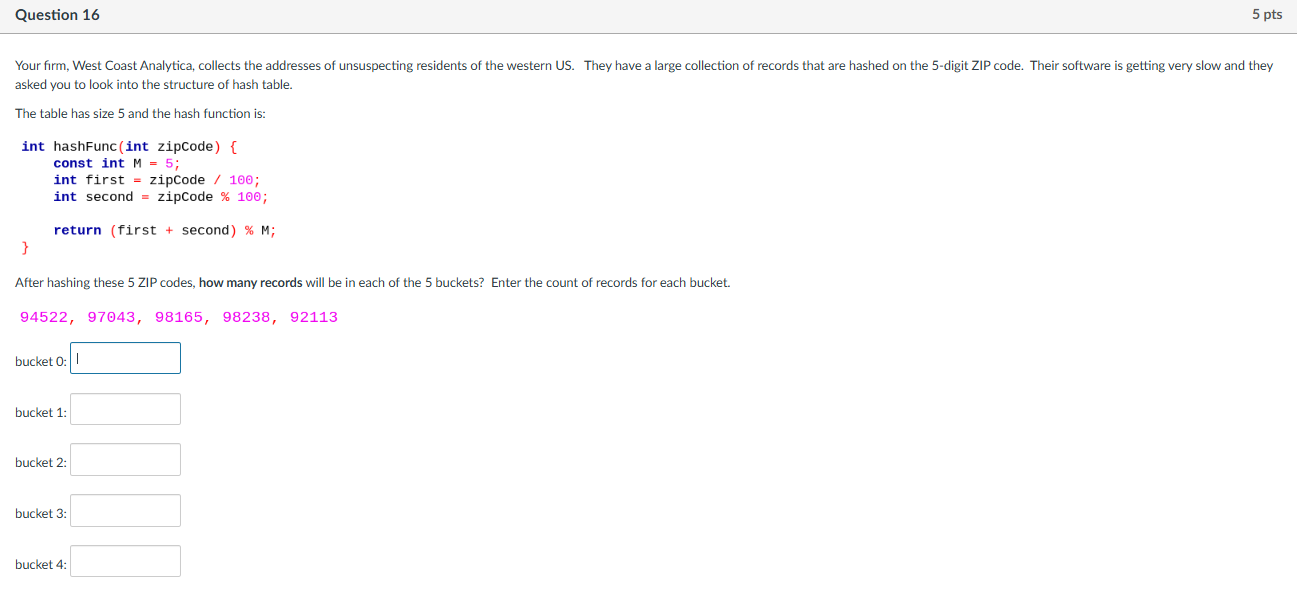 Question 1 6 Your firm, West Coast Analytica,