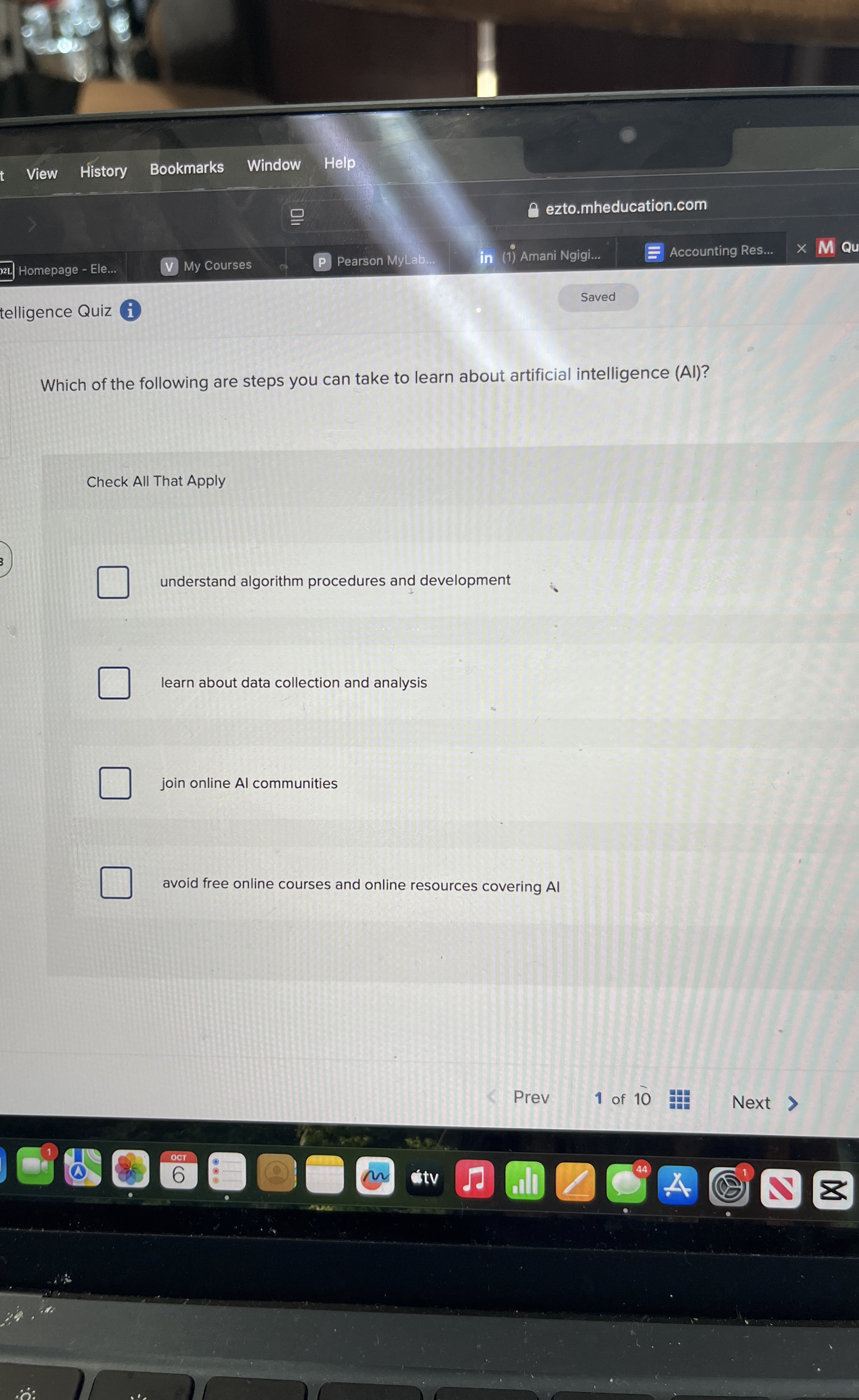 Which of the following are steps you can take to