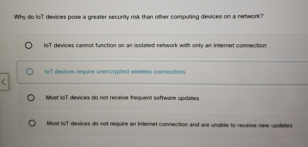 Why do loT devices pose a greater security risk
