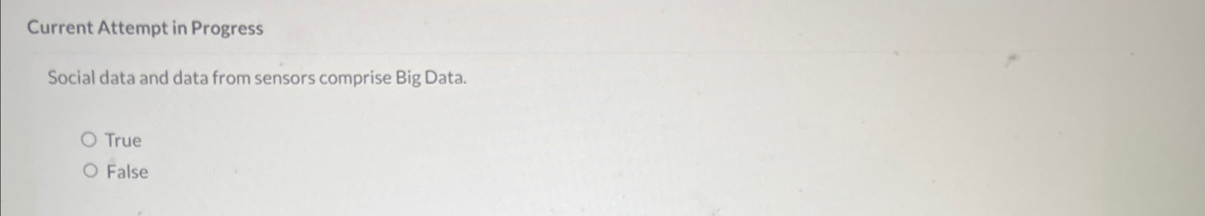 Current Attempt in Progress Social data and data