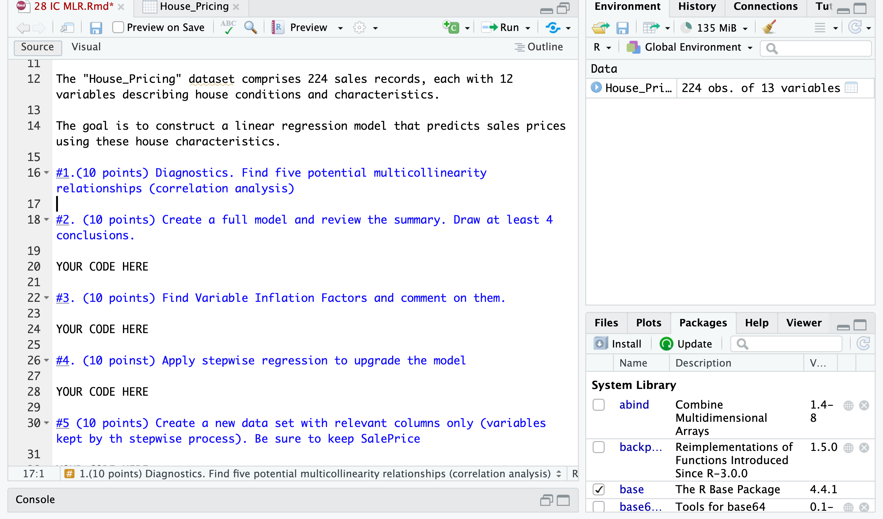 I need the codes for the solutions