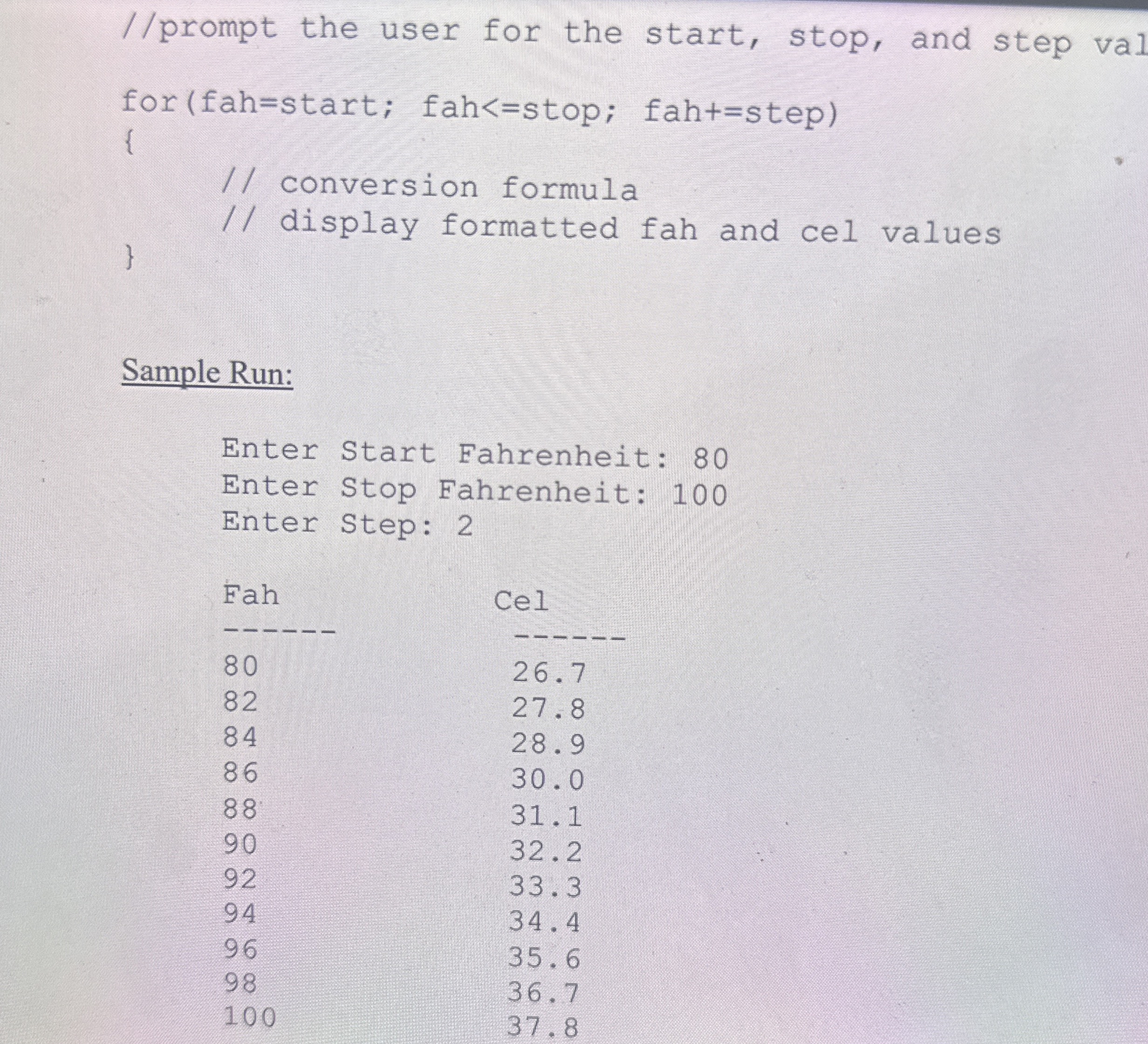 Objective: To create a C + + console application